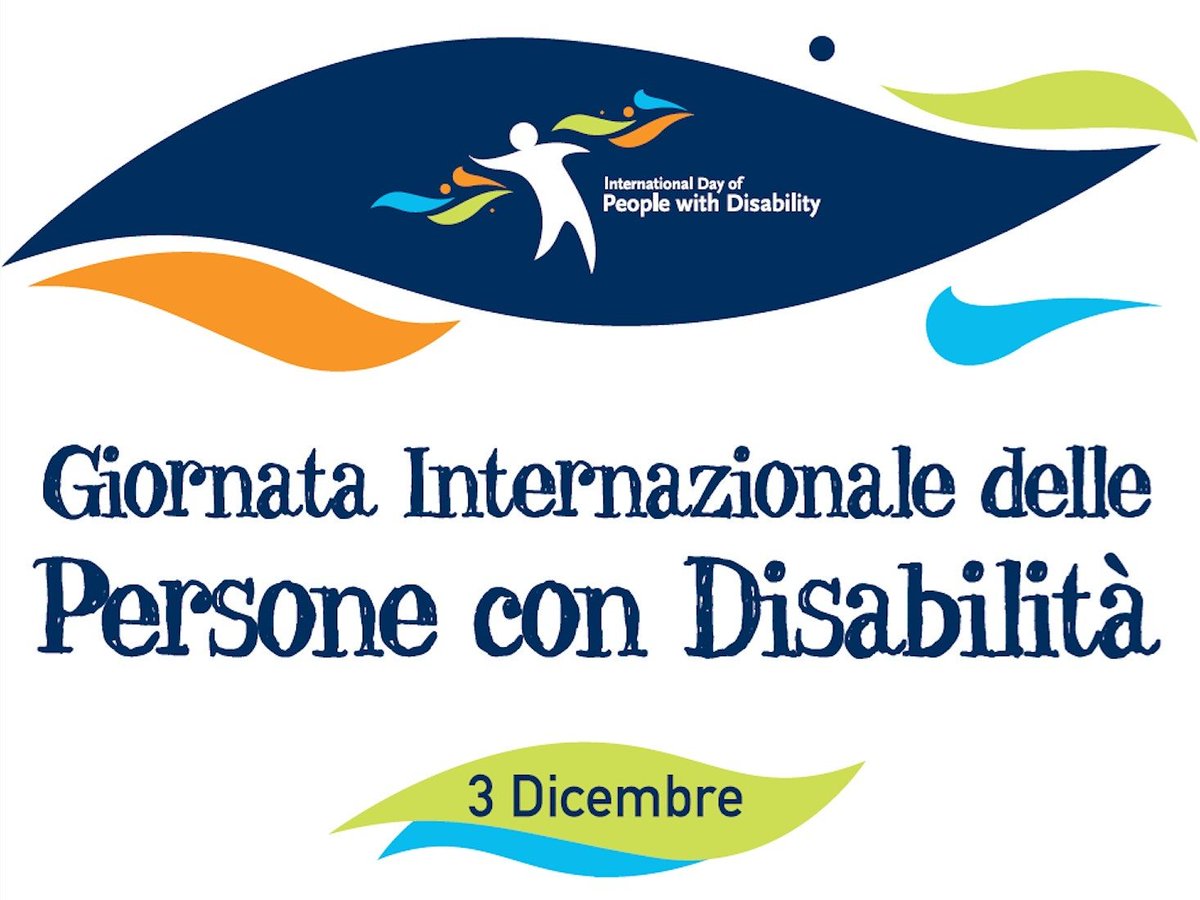 #GiornataInternazionale delle persone con disabilità. Dobbiamo #assicurare e #proteggere i diritti e le libertà fondamentali, allontanando ogni forma di discriminazione e garantendo a ciascuno i mezzi necessari per esercitare a pieno i propri #diritti.