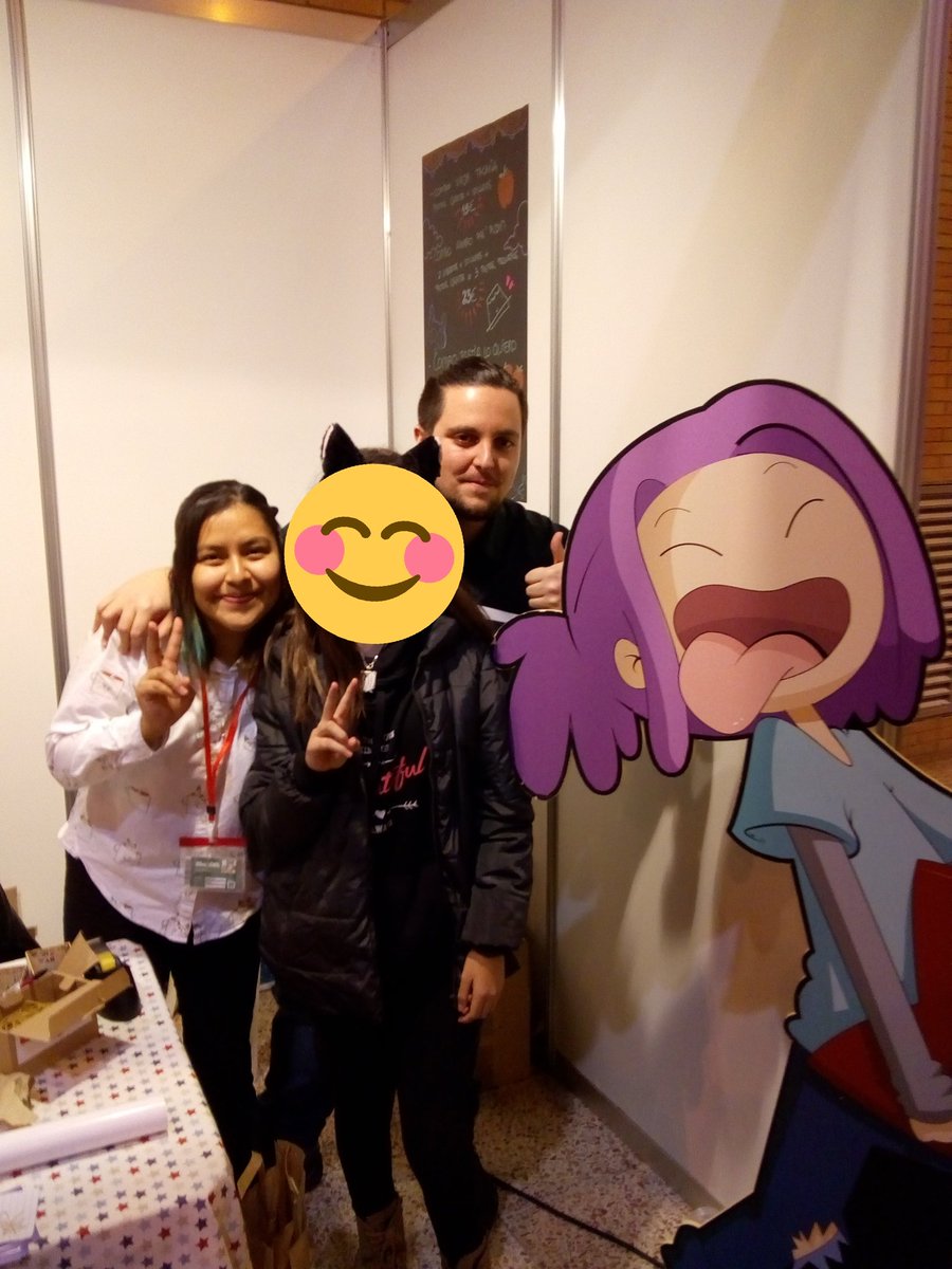 Os quiero muchooo me alegro de haberos conocido en persona!!!! <a href="/edd00chan/">Edd00chan</a> <a href="/MrDsaster/">Disa</a>