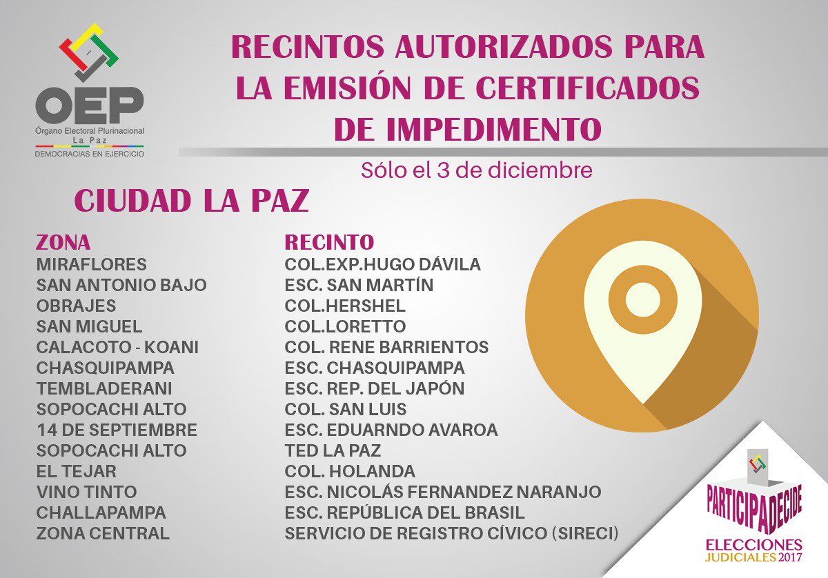 OEP La Paz tweet media