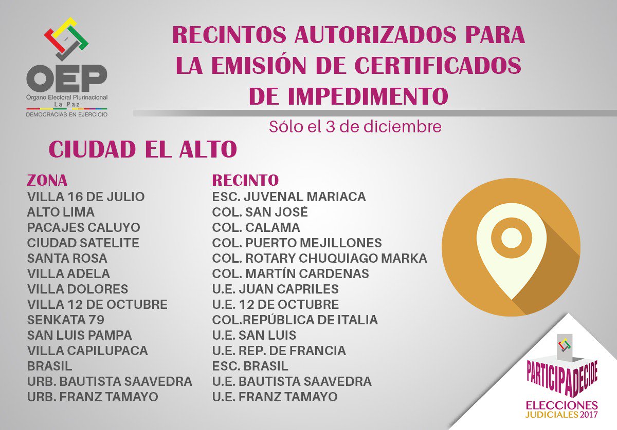 OEP La Paz tweet media