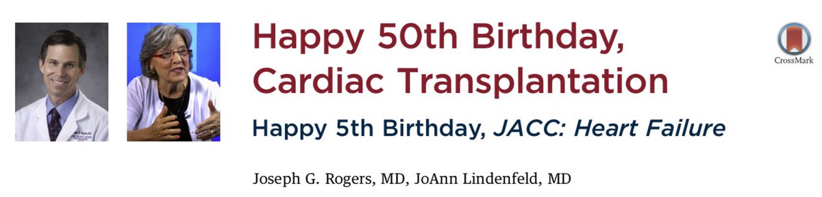 ๐๐ฎ๐ ๐๐ง๐ ๐๐๐๐๐ฌ๐ช๐ฎ๐๐ฅ๐, ๐๐ (@drdepasquale) on Twitter photo Today, December 3rd, marks the 50th Anniversary of the first Heart Transplantation in 1967
#HeartTransplant50Yrs
<a href="/ISHLT/">The ISHLT</a> <a href="/TheJHLT/">JHLT</a> #JACCHF
jhltonline.org/#/article/S105โฆ Today, December 3rd, marks the 50th Anniversary of the first Heart Transplantation in 1967
#HeartTransplant50Yrs
<a href="/ISHLT/">The ISHLT</a> <a href="/TheJHLT/">JHLT</a> #JACCHF
jhltonline.org/#/article/S105โฆ
