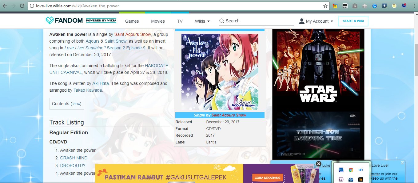 Naocchi That Awkward Moment When You Just Thought Oh Saint Aqours Snow S Awaken The Power Sounds Like A New Star Wars Sequel Then Ll Wikia Gave You This Sisters Bonding Naocchi That Awkward Moment When You Just Thought Oh Saint Aqours Snow S Awaken The Power Sounds Like A New Star Wars Sequel Then Ll Wikia Gave You This Sisters Bonding