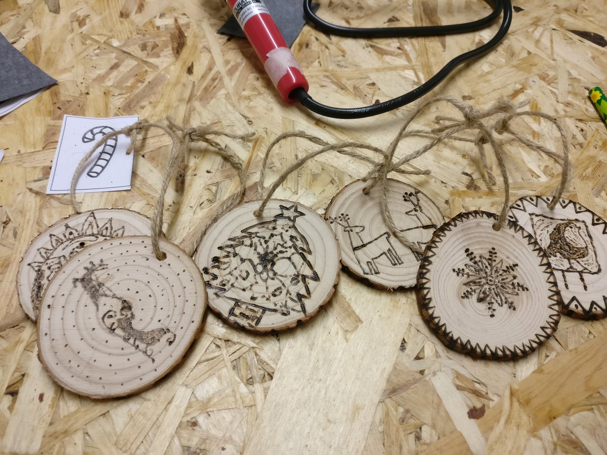 Two hours later: fruits of our labours with wood and soldering irons <a href="/NineteenPreston/">19.Preston</a>