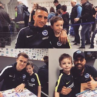 siander's tweet image. Worth the 3 hour wait @Solly_March @OfficialBHAFC