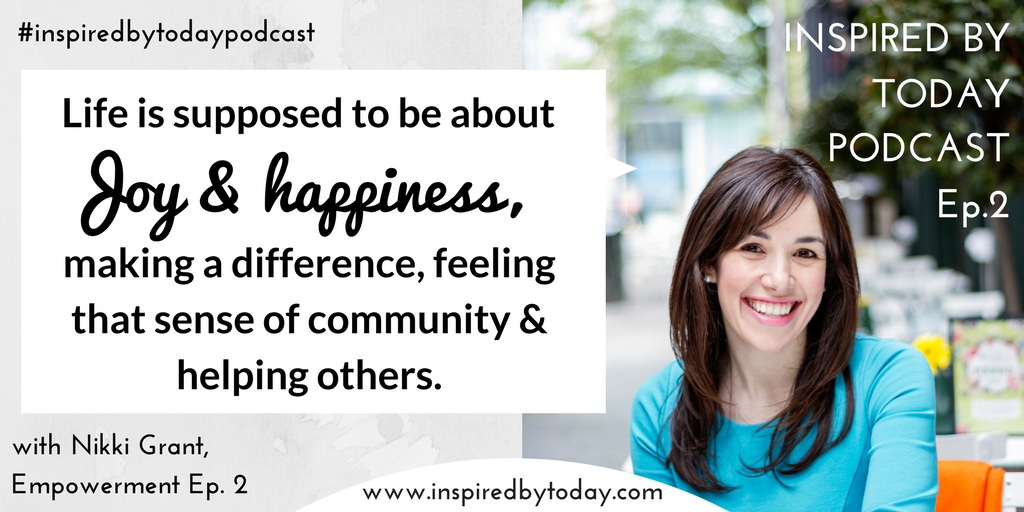 Inspiredbytoday's tweet photo. It's been such a pleasure interviewing amazing people within my community this year. In Ep.2 Nikki reminds us to keep things simple and value what we already have in our lives ♥

Listen @ https://t.co/1duUNlzSNn https://t.co/YZMB0srBIG