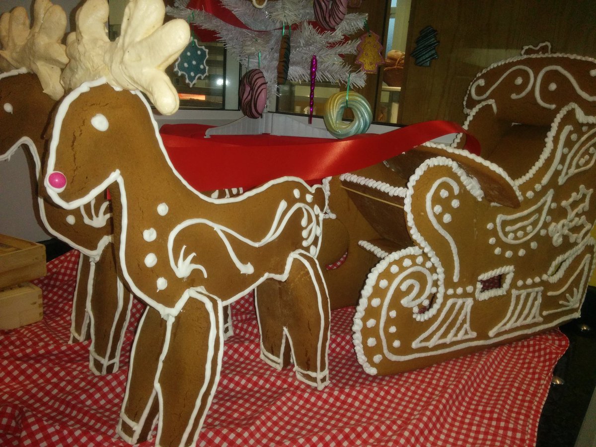 freshospitality's tweet photo. Head chef at KESW had same December's inspiration and make gingerbread &amp; meringue decoration. Well done Andras https://t.co/pnXU4Dv2Mq