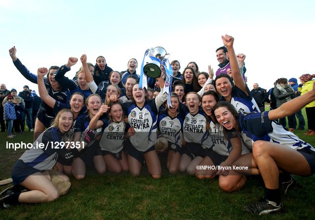 Inphosports's tweet photo. We have a winner! @kilmessancc are the  @AIB_GAA All-Ireland Junior Club Champions after beating Clanmaurice in today's final replay! #TheToughest https://t.co/LI4isLK4co