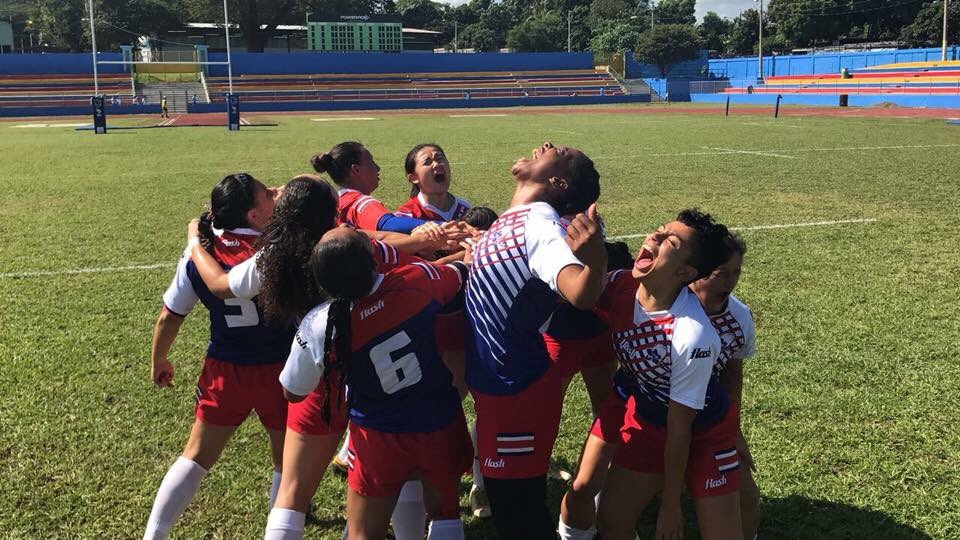 Las Guarias debutan en los Juegos Centroamericanos con victoria ante las locales.  🇨🇷 32-0 🇳🇮 #JCAManagua2017 #Rugby7s #RugbyCostaRica #VamosGuarias