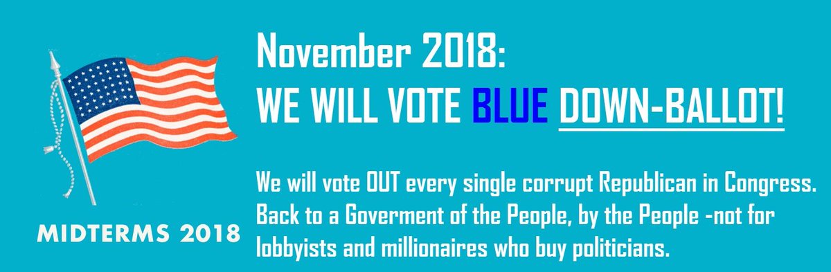 HyperDF's tweet photo. @amjoyshow @SteveSchmidtSES This GOP needs to be voted out! The horrible tax bill drafted by GOP crooks and powerful lobbyists behind closed doors to benefit millionaires like DT, donors, their rich friends is simply outrageous, unfair & undemocratic.
#AMJoy #reiders
#VoteGOPOut
#Midterms2018
#GOPTaxScam https://t.co/upEgNUnKCK