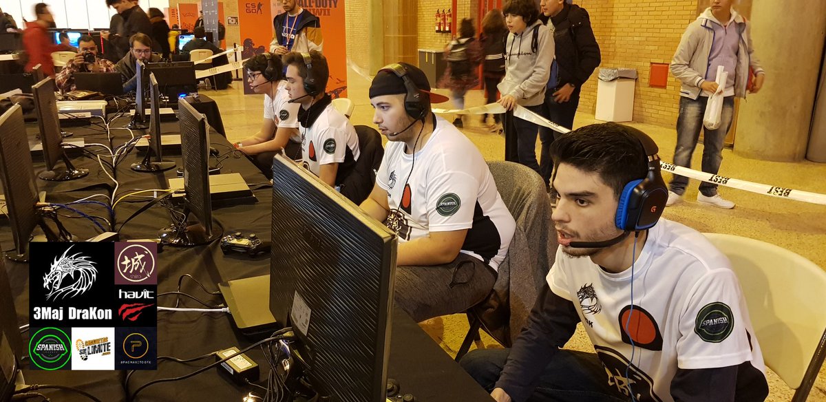 PeTeTe_PW's tweet photo. 🎮 3MDK e★STAR
Team 3Maj DraKon
1er. mapa HP ganado 250-203 🆚️ @Efficiency_team
¡¡¡Bien jugado @PeTeTeWorld @zTrabalon @_RanaCrazy & @DarkunX!!!
GRAN FINAL del Torneo de #CoD en @MangafestVJ #GamingFest17
@Mangafest #MangaFest17
#CallOfDuty
#AlwaysCoD
#TheBestGSLeagues💚 https://t.co/zXYsh8wZBt
