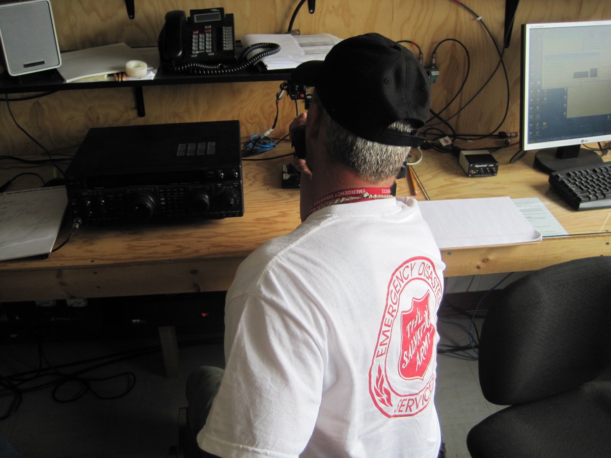 SalArmyEDSCan's tweet photo. Did you know...#SATERN members provide vital emergency communications support to The #SalvationArmy in times of disaster? https://t.co/jDanJJNmXY