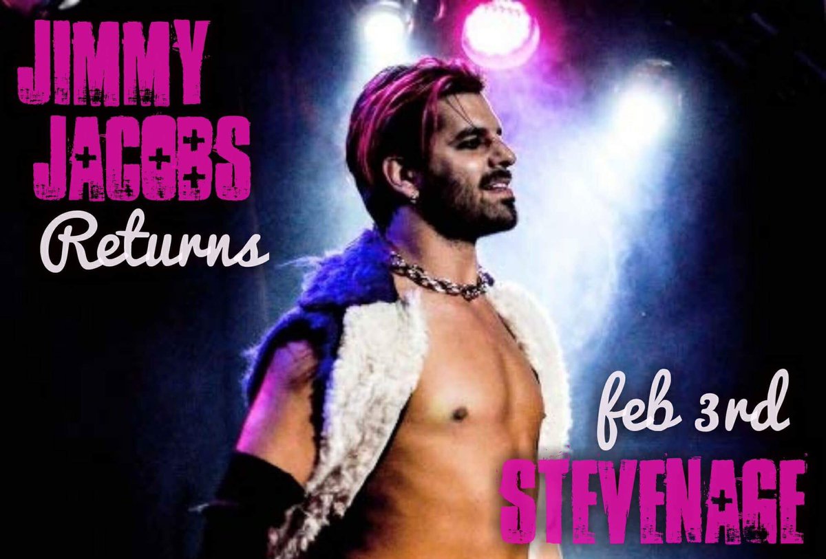 SouthsideWE's tweet photo. Breaking News - Jimmy Jacobs is returning to Southside on February 3rd in Stevenage, Tickets on sale now at - https://t.co/OThZhr57ui https://t.co/6BVvJuA36A