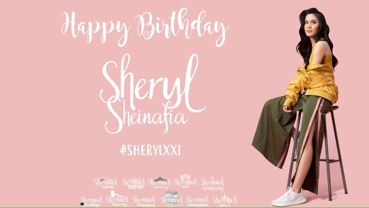 shermunch_SMR's tweet photo. Happy birthday to Our Captain! @sherylsheinafia 💙💙

So, make a wish... https://t.co/Anr84Lmlxq
