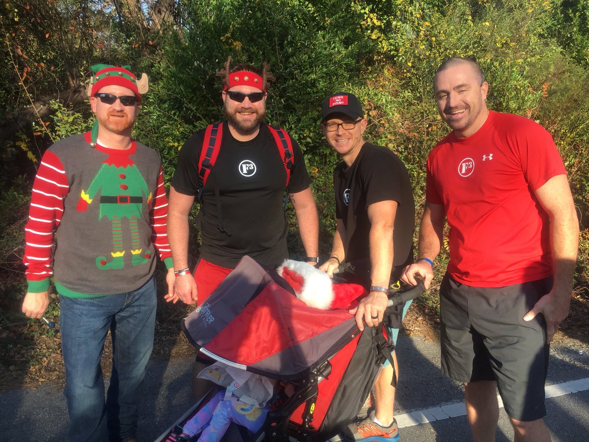 nbermas1's tweet photo. @TownLexingtonSC @F3LexSC #SnowballParade #Pregame Dads and 2.0s spread Christmas Joy this afternoon. https://t.co/bBYr4PW26j