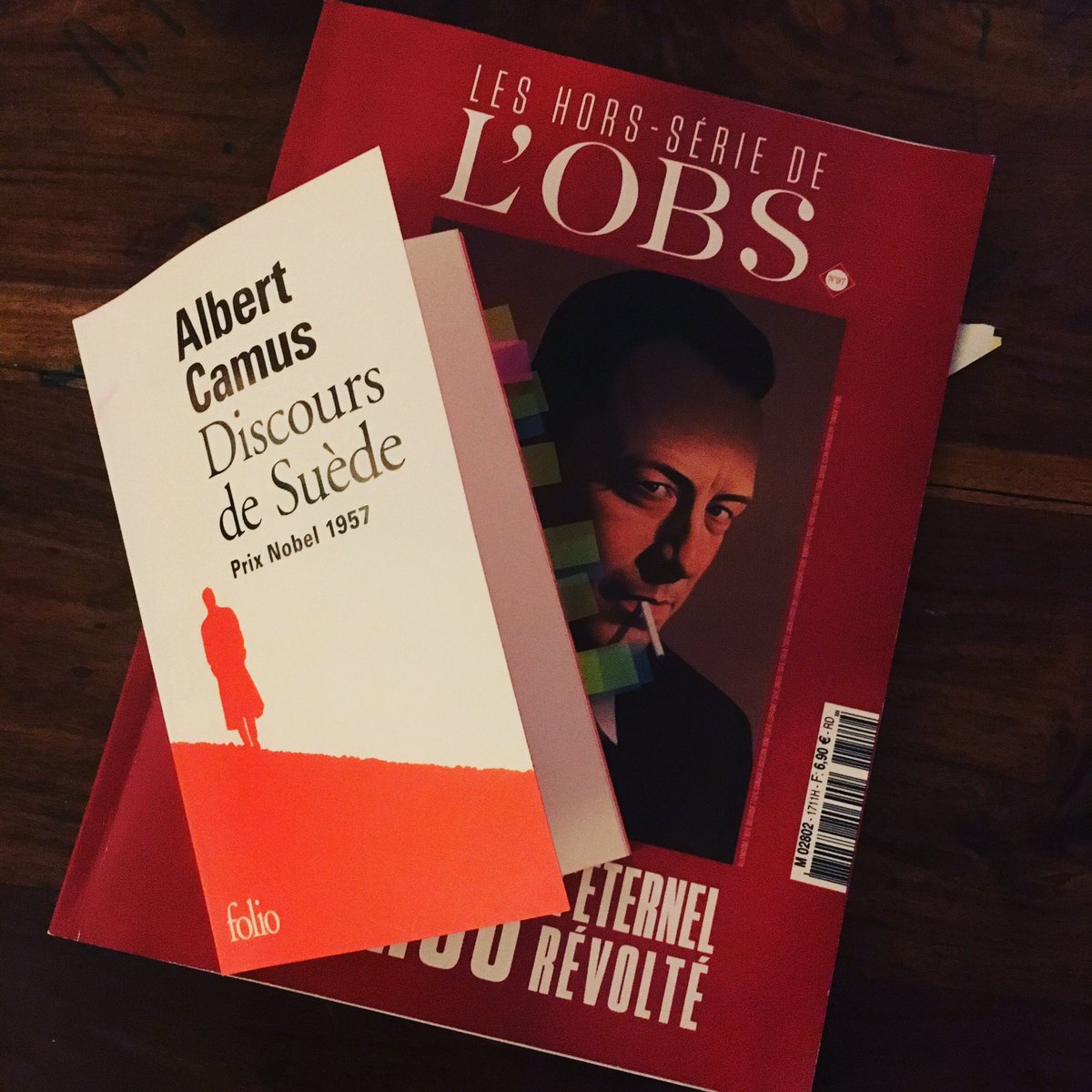 elsagrangier's tweet photo. "Pour qu'une valeur prenne racine dans une société - il convient de ne pas mentir à son propos" @AlbertCamusOff #discoursdesuede https://t.co/V3CMfzq3VS