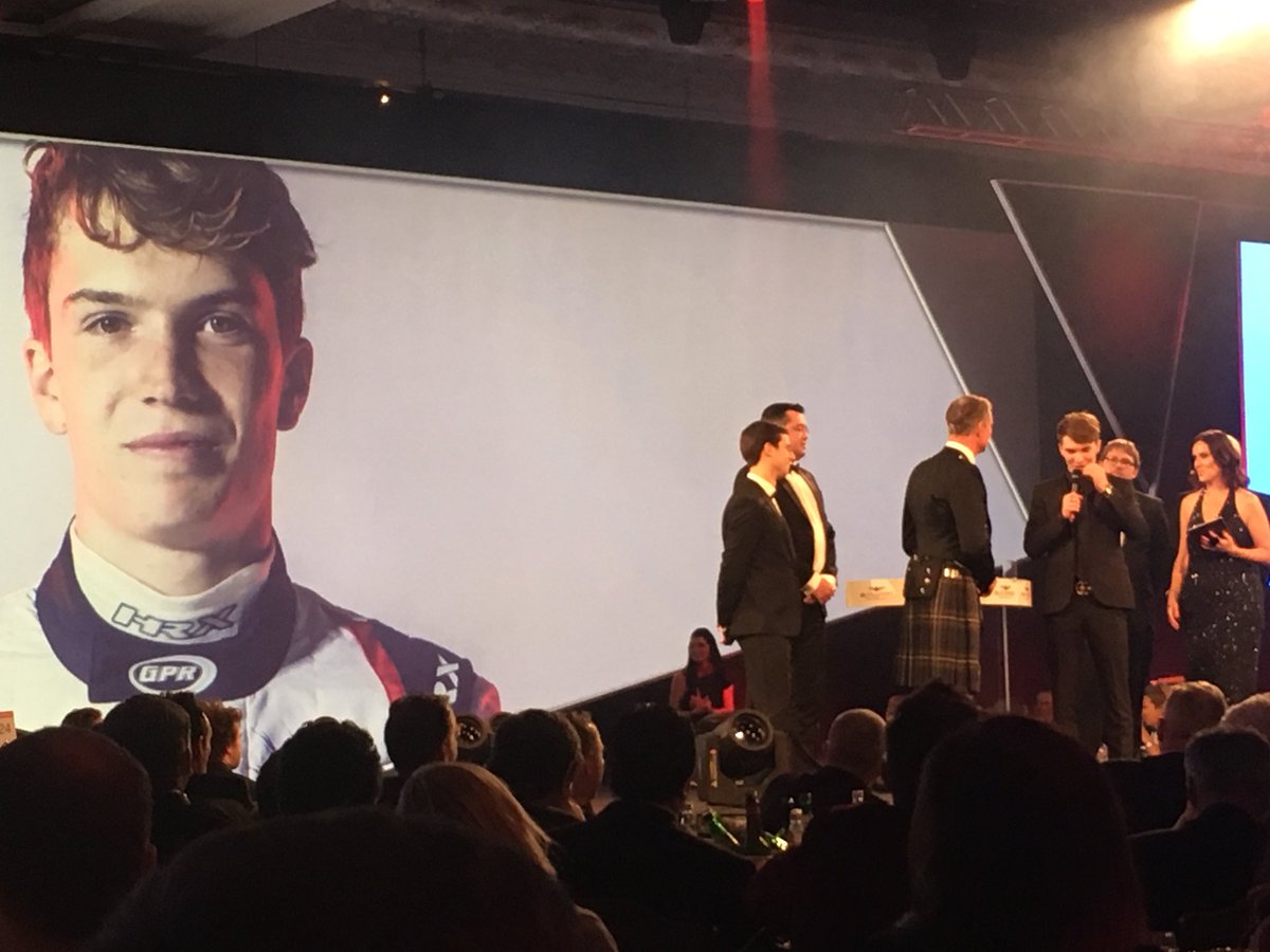 WRCgerardquinn's tweet photo. McLaren Autosport BRDC Award winner 2017 -  @DanTicktum.  Congratulations from all at @BritishF4 https://t.co/TOjQMDCLWv