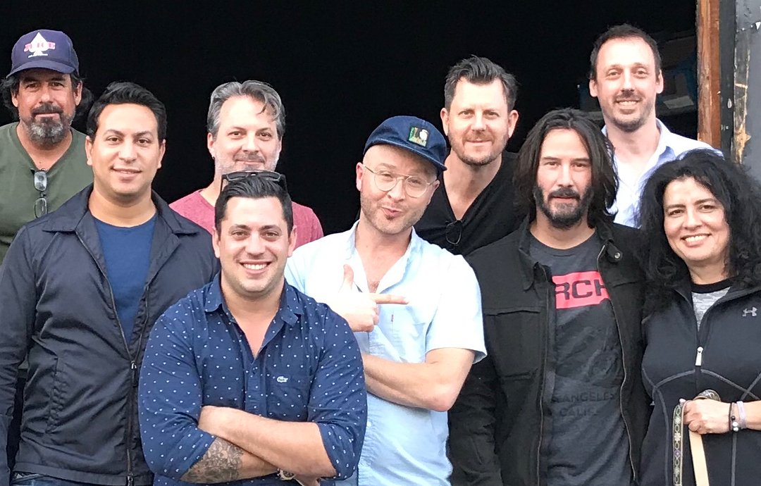 okka_nyan's tweet photo. Thanks! hichamhajji:Shooting with a hero #KeanuReeves.
The best is yet to come @hfilmsprod #HFilms
https://t.co/FNOweSvwOy https://t.co/iK20lTV6Aa