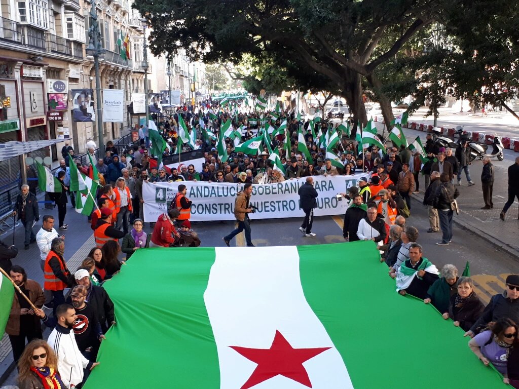 SAT_nacional's tweet photo. Exito del 4D, el gigante dormido empieza a despertar. Andalucía soberania para construir nuestro futuro. https://t.co/evov2kazPJ