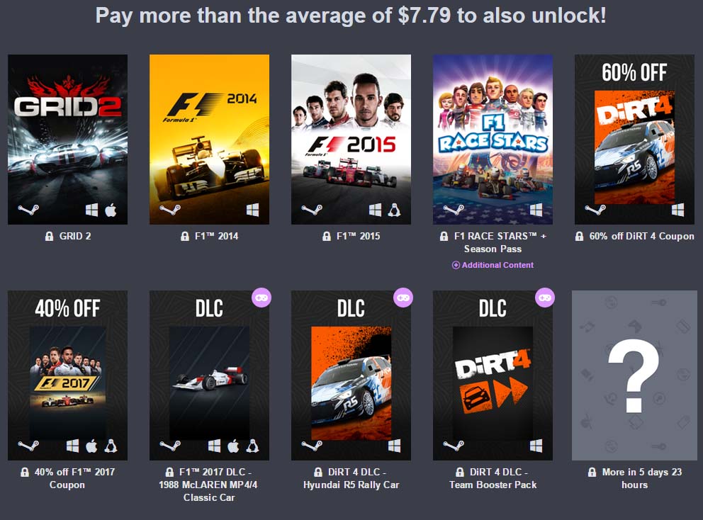 evilgh0st's tweet photo. Humble Bundle tiene un jugoso Pack de juegos de simuladores de carreras de Codemaster - https://t.co/4qBEWbJd1K #tecnologia #hdtec https://t.co/kQAuqtOUAD