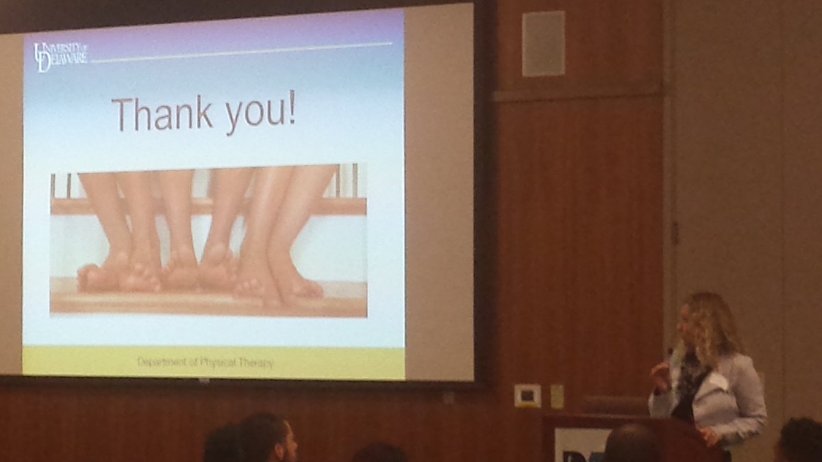 ConcussionUd's tweet photo. @kgSilbernagel presenting on Achilles tendon pathology at the Delaware Athletic Training Association annual meeting in Newark. #data2017 https://t.co/0DsxpRSP6h