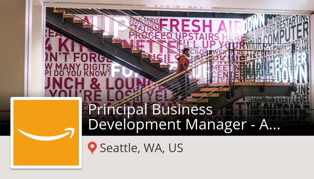 DilyDaly's tweet photo. #Amazon: Principal #Business #Development Manager - Alexa (#Seattle) #job https://t.co/9TN8o5qsw8 https://t.co/5SsYeXgBlz