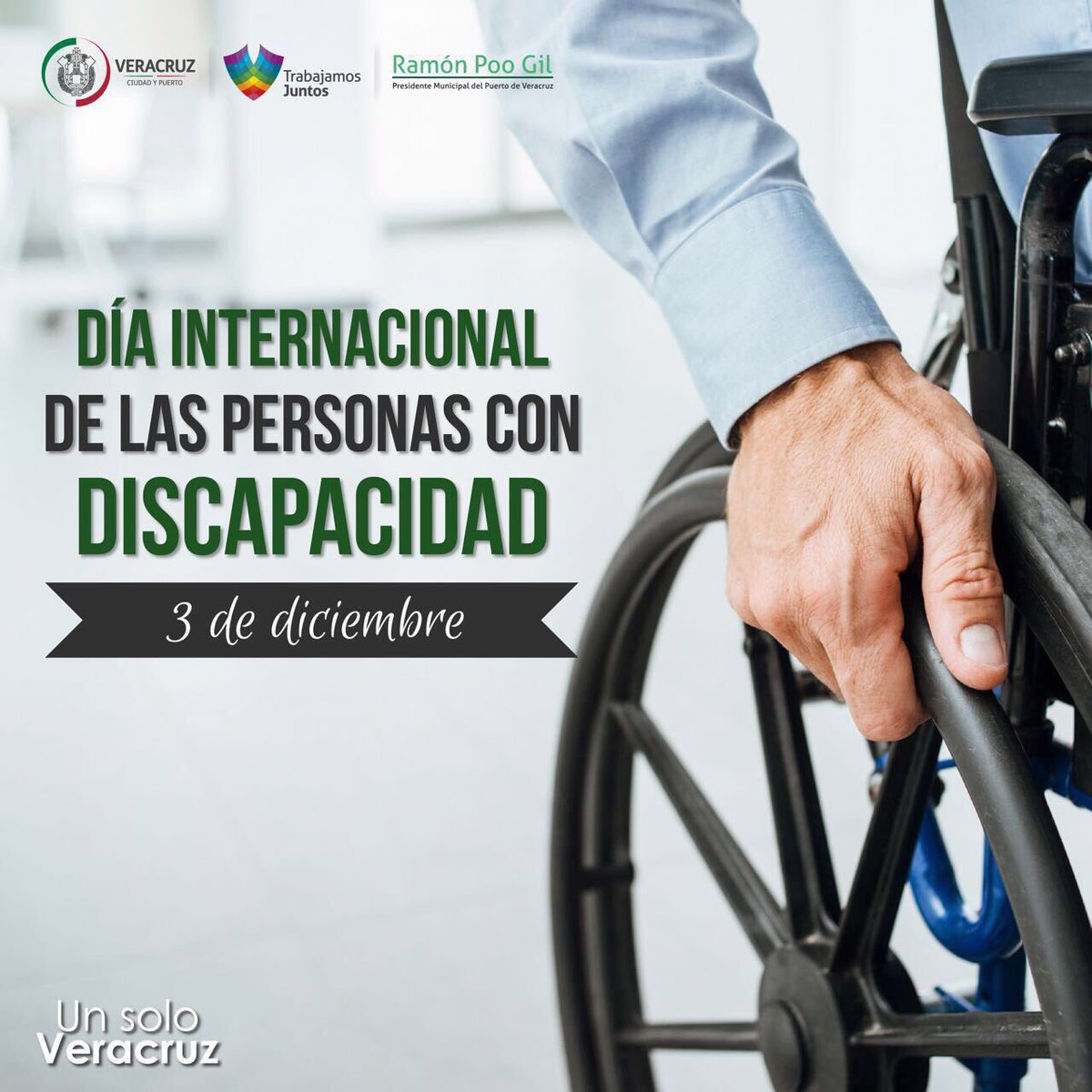 RamonPooAlcalde's tweet photo. Promover un trato igualitario y la garantía de los DDHH  de las personas con discapacidad ha sido una prioridad dentro de mi administración. Este #DíaInternacionalDeLasPersonasConDiscapacidad unámonos para derribar las barreras con las que se enfrentan. #TrabajamosJuntos https://t.co/aUeJZMRuLl