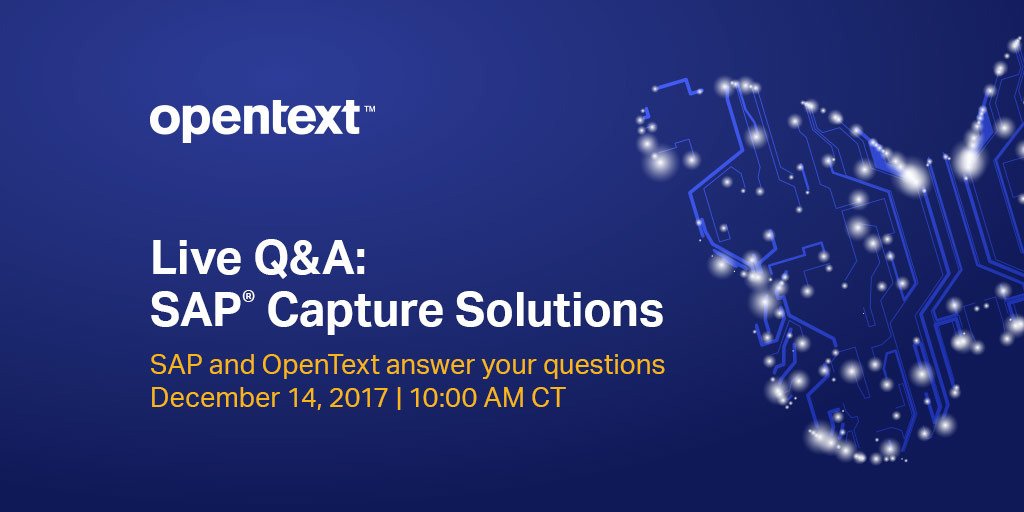 OpenText tweet picture
