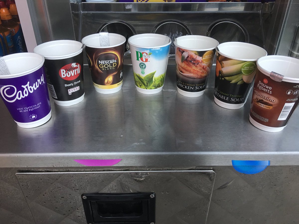 Funky truck hot drinks keeping you warm on the go 👍