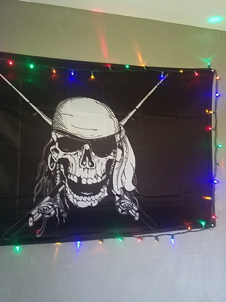 BGoetz42001's tweet image. YELLOOOWWWW! Got the outlaw flag wrapped in lights ready for the holiday season. @outlawdipper #keepitfreakinhillbilly #catchafish
