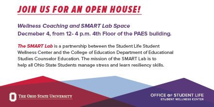 SMARTLabOSU's tweet image. Stop by tomorrow 12/4 from 12-4 for our open house!