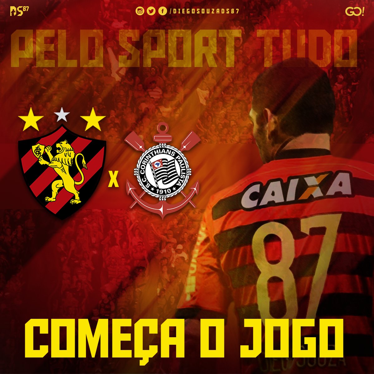 DiegoSouzaDS87's tweet photo. BOLA ROLANDO NA ILHA! ⚽

Pra cima, Leão! 🦁 #EquipeDS87 https://t.co/HFQLc1MfcN