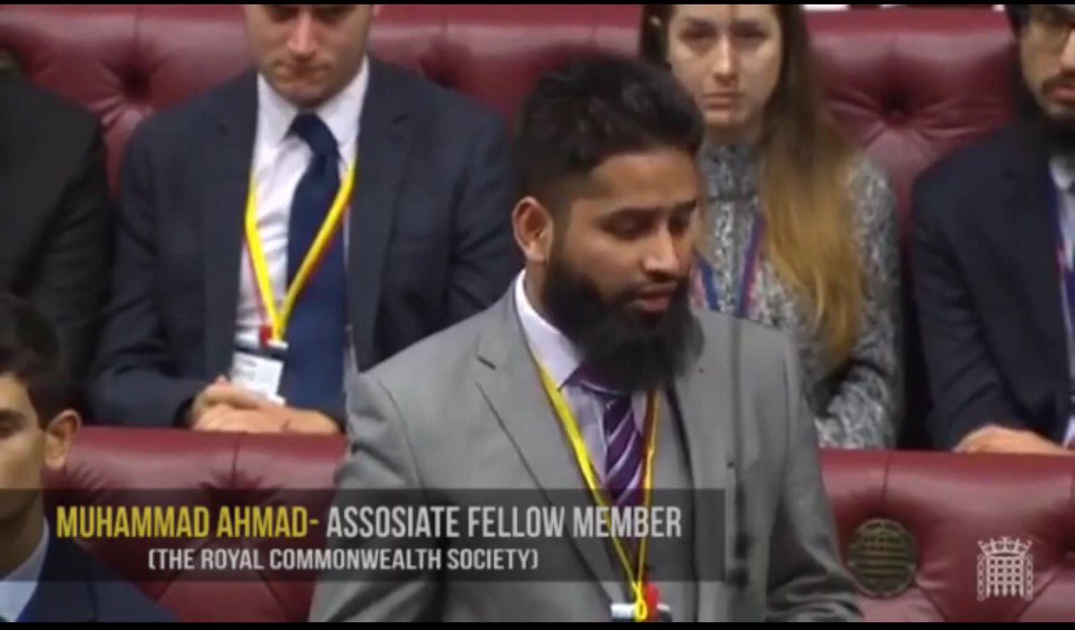 muhammadahmadle's tweet photo. In @UKHouseofLords I argued that close collaboration with the @commonwealthsec  #European #countries and global partners is essential to securing a safe and prosperous world #IR21C
@middletemple @TheRCSLondon @McDermottQC @DrChrisAllen https://t.co/ns0uz4nMOc