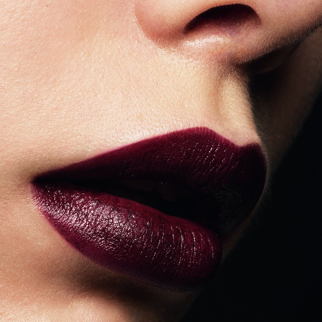 victoriabeckham's tweet photo. Recreate my Paris city look at home!  Pair my Matte Black Cassis lipstick with a timeless defined eye. Shop #VBxEsteeLauder at my website and in stores now! x VB https://t.co/hXi6OFdIrC https://t.co/gA2bi6RTEo