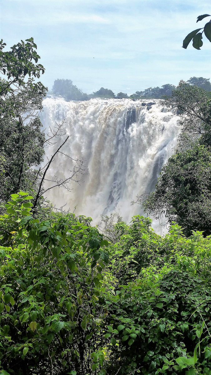 Did you know Victoria Falls located between Zambia and Zimbabwe is one of the seven wonders of the world? You can visit this beauty, anytime # safaribuzz.com