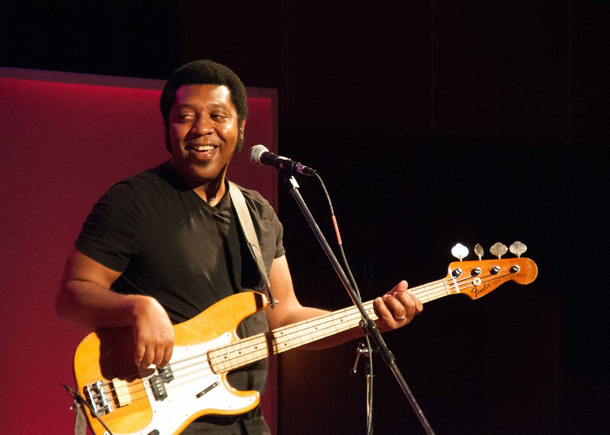 Franher Joseph on bass. Photo by Ralf Standke. <a href="/franherjoseph/">Franher Joseph</a> #bassplayer