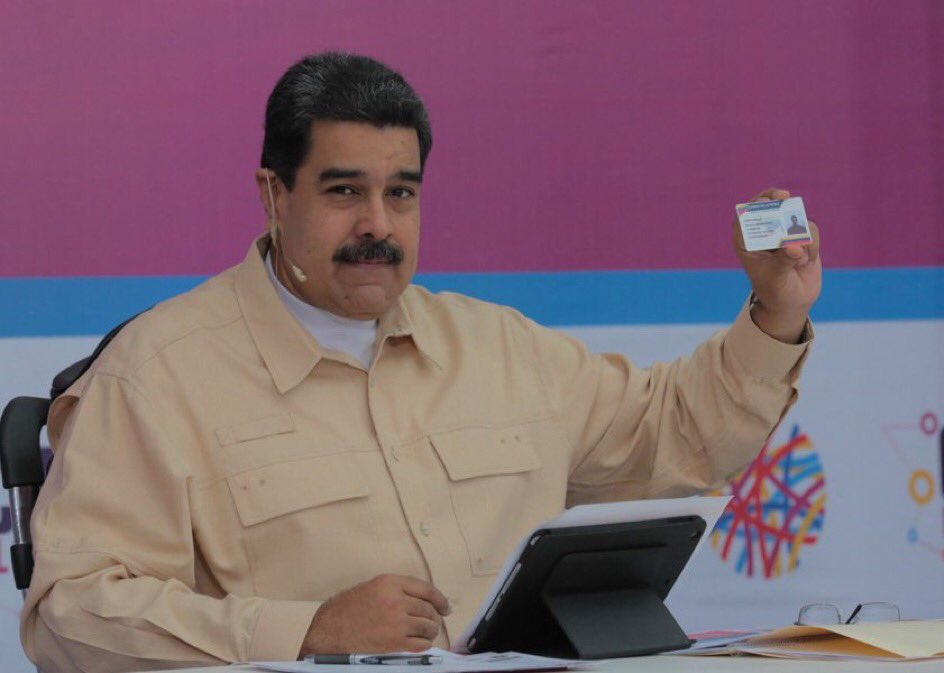 pinfantea's tweet photo. Pdte @NicolasMaduro "Los invito a tod@s a votar este 10 de Diciembre. Toda persona que vaya a ejercer el voto debe llevar su #CarnetDeLaPatria y chequearse en los Puntos Rojos adyacentes a su centro de votación. #DomingosConMaduro98 https://t.co/3Rll7xjl8i