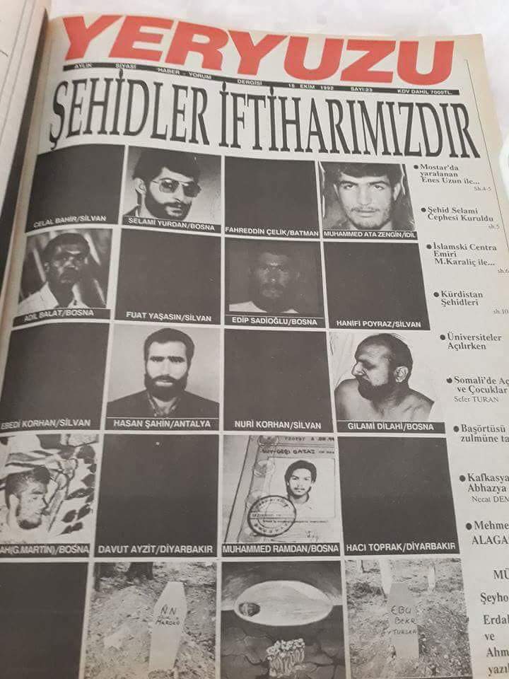 ŞehitlerKervanı.
1992 Yeryüzü Dergisi...