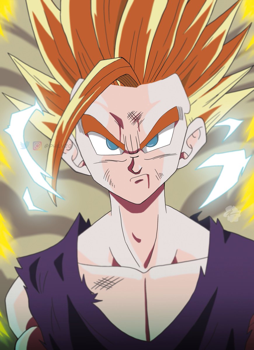 #supersaiyan. #gohan. #fanart. #supersaiyan2. #songohan. #dbz. #dragonballz...