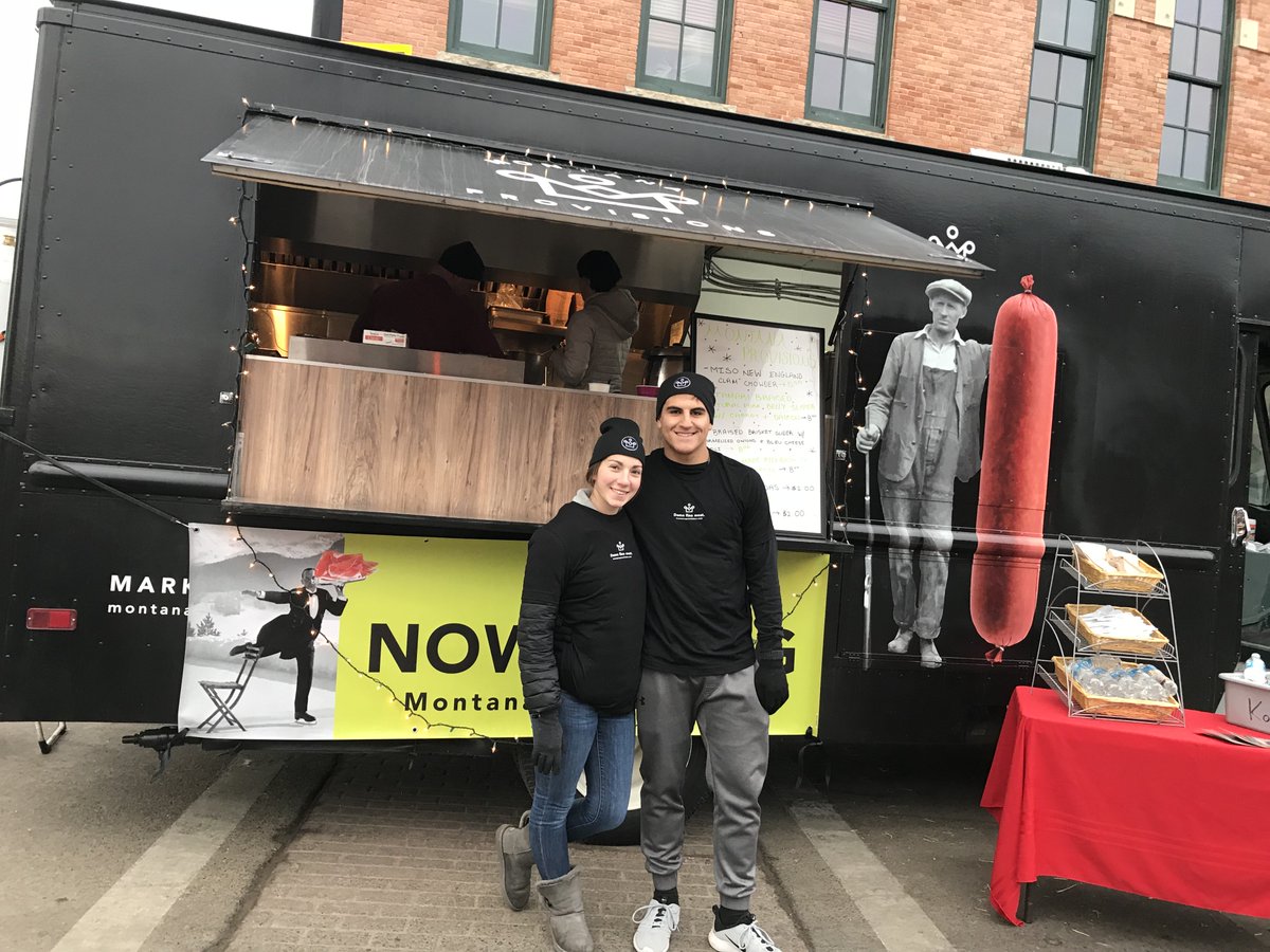 MTProvisions's tweet photo. Thanks for a great night at the 2017 Christmas Stroll.  Much love to Bozeman for cleaning us out of Brisket and Pork Belly Sliders!! https://t.co/A3ocNUnDDh