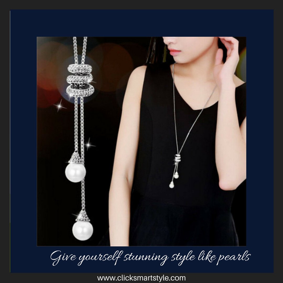 clicksmartstyle's tweet photo. Give yourself stunning style like pearls, that always in style since Ancient times.

Pearls are unique among gemstones because they don't arise from the depths of the earth but from the sea.

https://t.co/rTNrXNHoUd

#pearl #Necklaces https://t.co/M5c9hinaVd