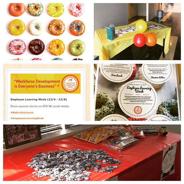 lizdom2livby's tweet photo. .@caindustries is ready to kick off #EmployeeLearningWeek. Free donuts, free giveaways, competitions and more! #nebraskalearns #atdelw #candaindustries https://t.co/V8v1JHIft4