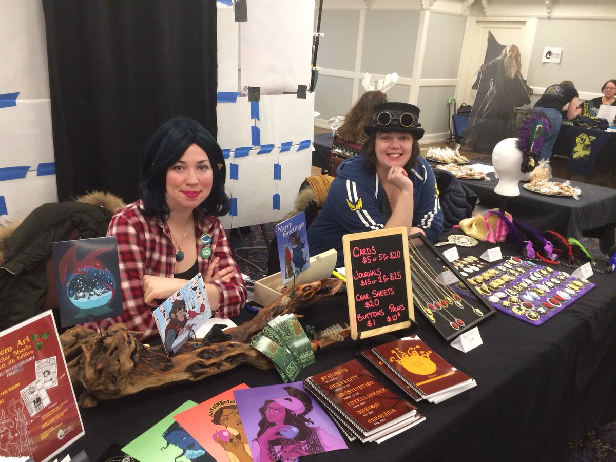 YukomiCon's tweet photo. Some rare items on sale from Jessica Prentice and Katelyn McConnell! Don’t miss out! #GeekTheHalls runs until 4pm today! https://t.co/WuaMRJplci