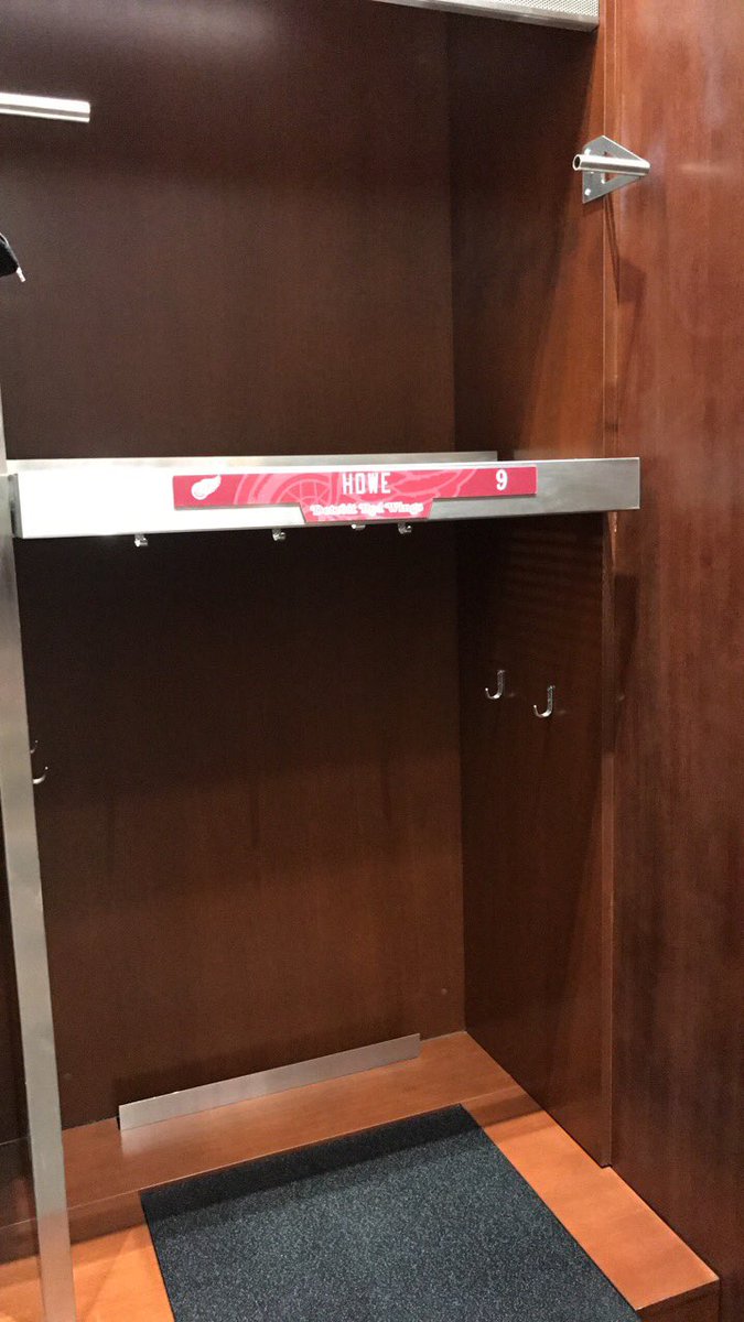 CMPunk's tweet photo. Gotta thank the entire @DetroitRedWings organization for everything this week.Especially Brady, Mike Kadar, and @Dylanlarkin39 for the twig! https://t.co/wSgHONxhn0