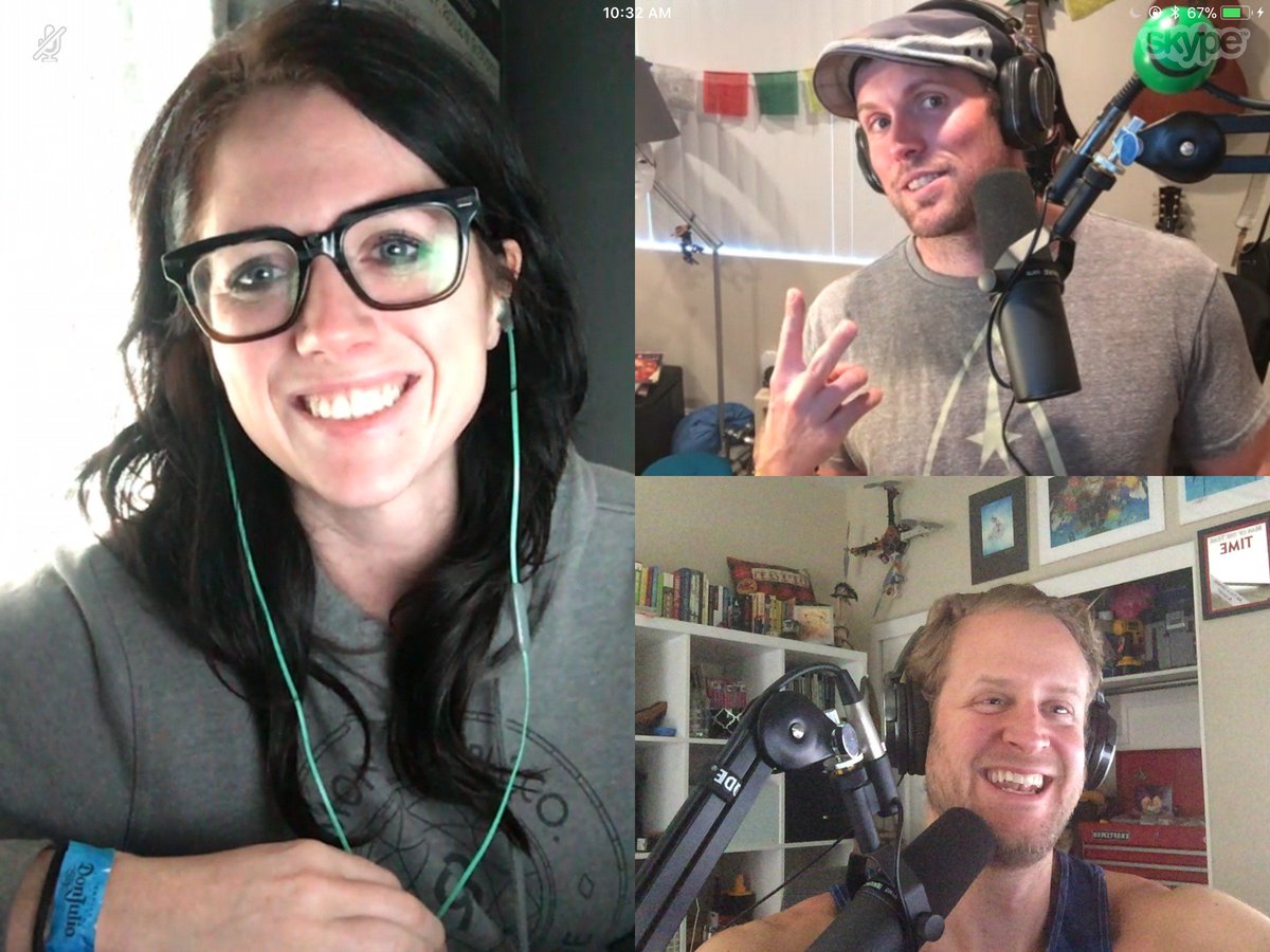 zengineeringpod's tweet photo. Thanks for coming on the cast @JenFriel to rap about @TNTML and all your other wild adventures with @thekerp and @tbrianjones. Your energy level is tremendous! #nerdsunite #zengineering - episode release, tbd... https://t.co/O1RcuCnPQk