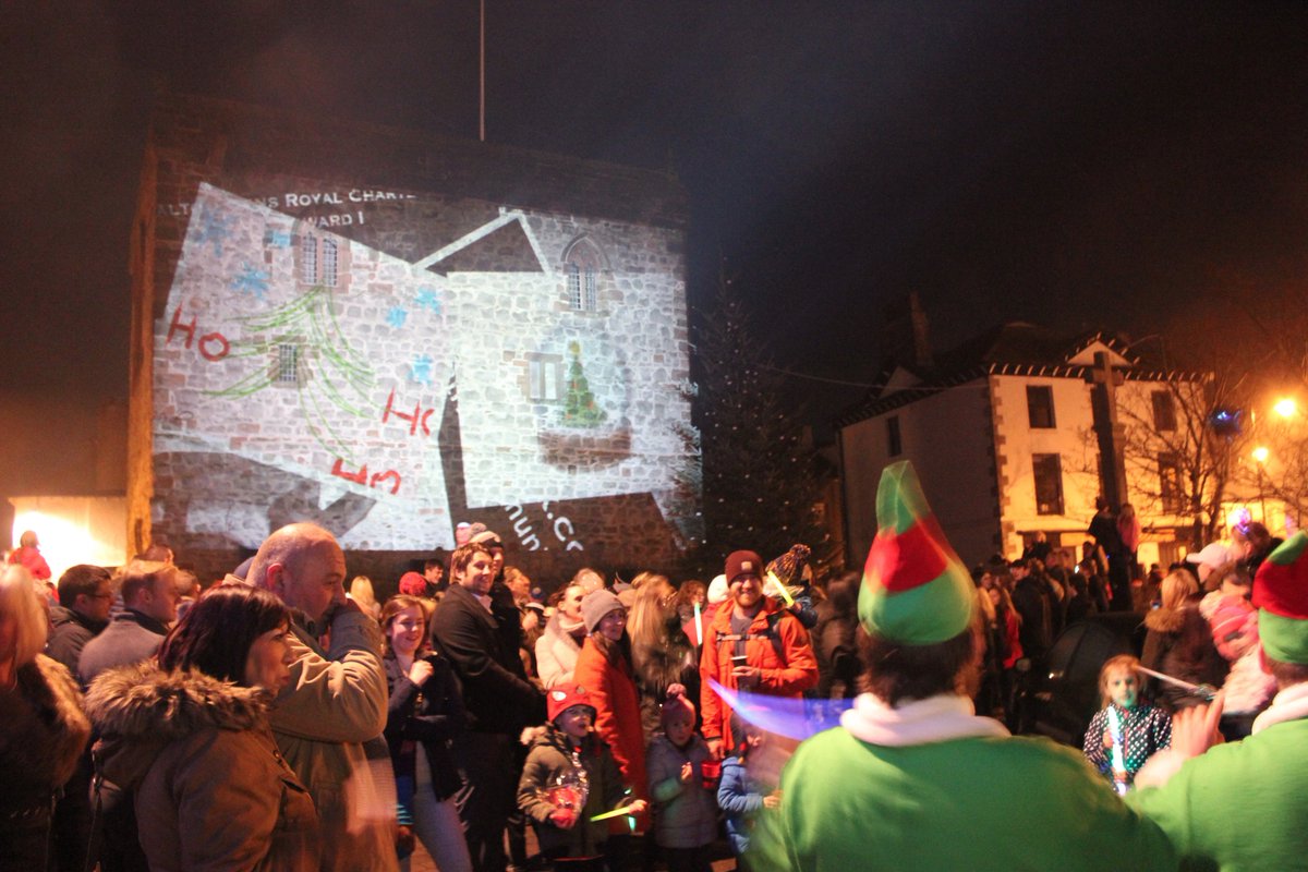 The elves have arrived #DaltonLights switch on! #christmas #cumbria