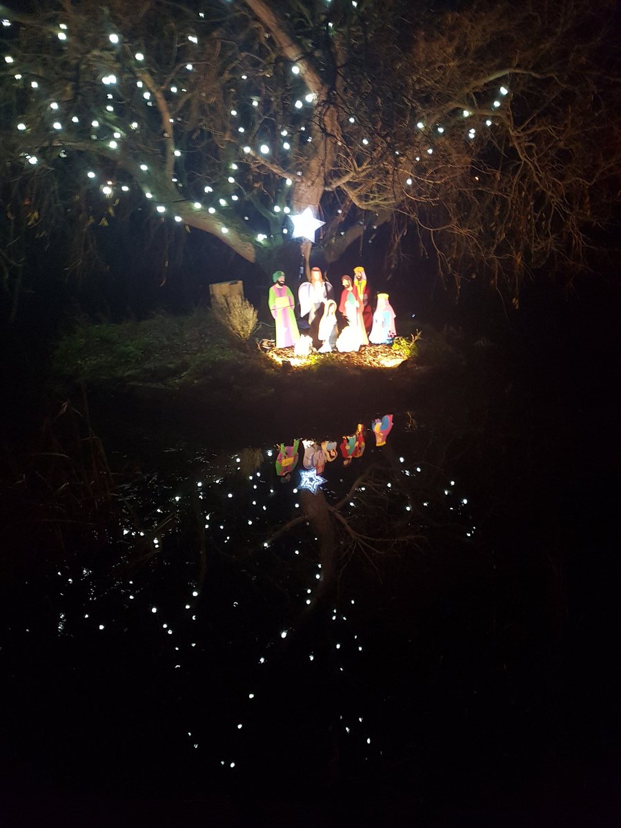 hcvillageshow's tweet photo. Well done Ian of #HuttonCranswick  #ParishCouncil the #Nativity is looking good!! #villagelife #Christmaslights #community https://t.co/ax69Ms0Idi