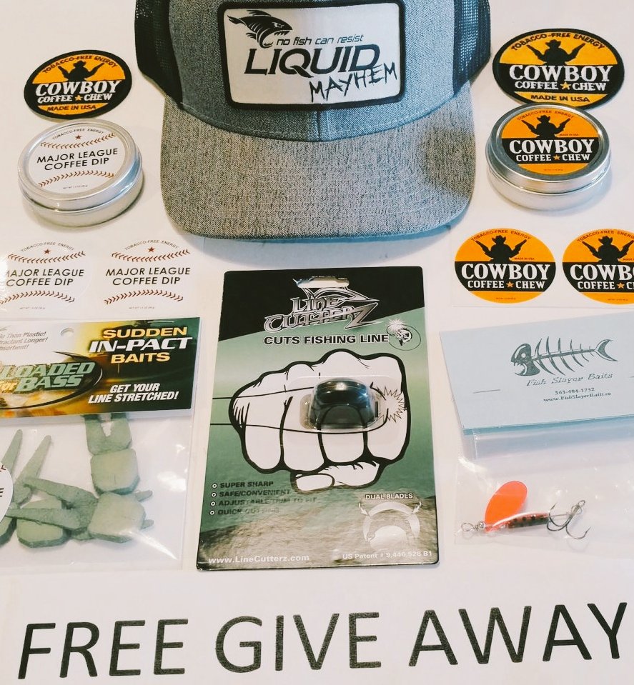 Cowboys Coffee Chew (@chewcoffeedip) on Twitter photo SEE our Pinned POST
& RETWEET to ENTER
Fishing Gifts Ideas from
<a href="/Line_Cutterz/">Line Cutterz, LLC.</a>
<a href="/LiquidMayhem_/">Liquid Mayhem</a>
<a href="/LoadedForBass/">Loaded For Bass</a>
<a href="/FishSlayerBaits/">Fish Slayer Baits</a>
& Free Coffee Chew
Give Away CONTEST
ENDS TUESDAY Night
#ChristmasIsComing π SEE our Pinned POST
& RETWEET to ENTER
Fishing Gifts Ideas from
<a href="/Line_Cutterz/">Line Cutterz, LLC.</a>
<a href="/LiquidMayhem_/">Liquid Mayhem</a>
<a href="/LoadedForBass/">Loaded For Bass</a>
<a href="/FishSlayerBaits/">Fish Slayer Baits</a>
& Free Coffee Chew
Give Away CONTEST
ENDS TUESDAY Night
#ChristmasIsComing π