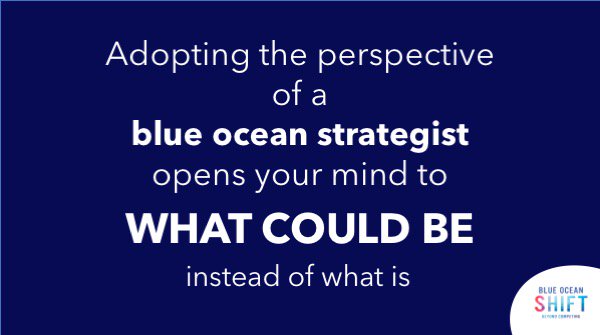 BlueOceanStrtgy's tweet photo. Free your imagination. Adopt the perspective of a #blueoceanstrategist https://t.co/tIRAeh09oX