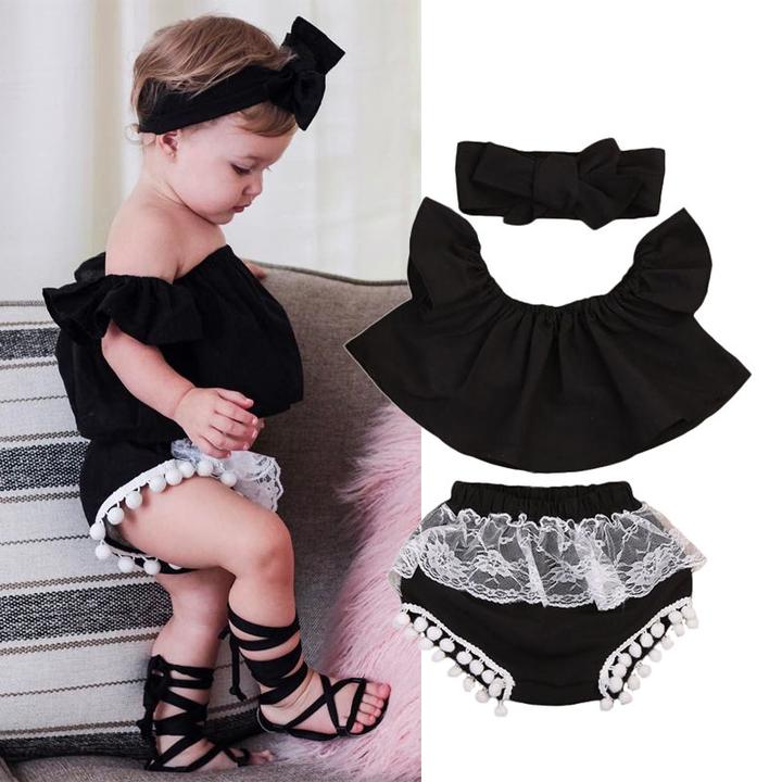 5storks1's tweet photo. The Only $5 Baby👶 Boutique!
3 PCS Baby Girl Ruffle Off the Shoulder Top Set
$10.00
------->https://t.co/d4forWjud6
#baby #babygirl #babyclothes #babyfashion https://t.co/Ot3kp7dRFe
