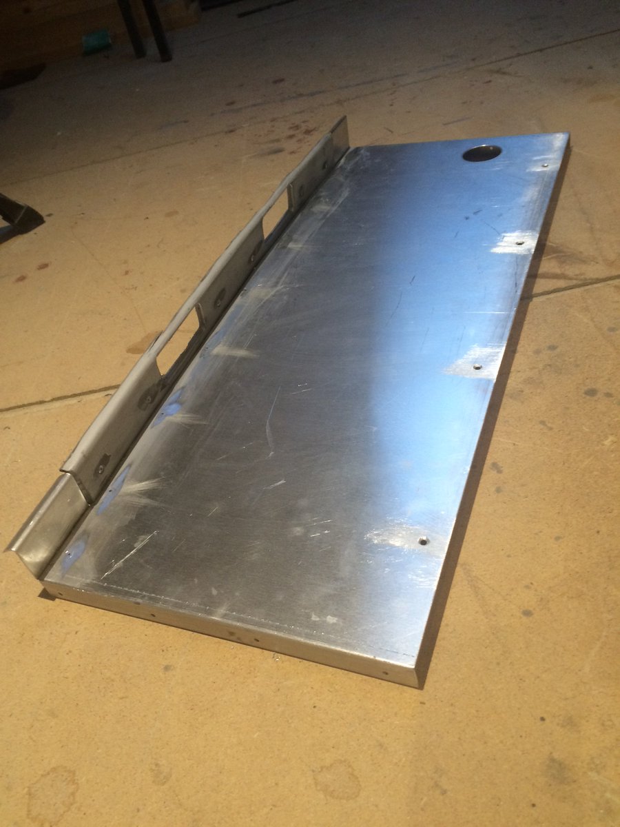 classiccarguru1's tweet image. This weekend I made the infill panel, cut tow eye &amp;amp; relocated No plate lights
Opted to skip replicating O &amp;amp; = pressing leaving more options for #Outlaw slots &amp;amp; @singervehicles holes &amp;amp; mesh😉 #Porsche 997 #backdate